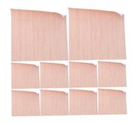 HAPINARY 100 Hojas Notas Adhesivas Madera Resistente Autoadherentes para Oficina Escuela Recordatorios