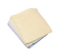 HAPINARY 100 piezas Paño Microfibra Limpiador Gafas Multiusos para Lentes Pantallas Ópticas y Reutilizable contra Manchas y Polvo Colores Surtidos