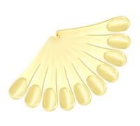 HAPINARY 10piezas Espátulas De Maquillaje Coreanas Cucharas De Metal Herramientas Para Recoger Para Faciales y Cremas Hidratantes