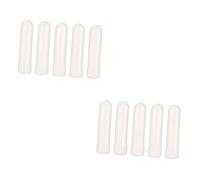 HAPINARY 10piezas Tubos De Aromaterapia Vacíos Para Aceites Esenciales Recargables y Tubos De Blancos Perfectos Para Uso Diario