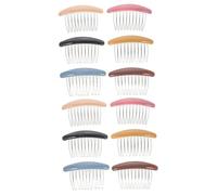 HAPINARY 12 Peines Laterales Para La Raya Del Cabello, Peines De Anchos, Para Peinar El Cabello, Decorativos, Para Mujeres, Accesorios, Para Mujeres.