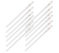 HAPINARY 12 Piezas Lápices para Tela Blancos Tizas de Sastre que Desaparecen para Costura Bordado y Patchwork Precisión para Proyectos DIY