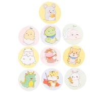 HAPINARY 120 Piezas Curita De Dibujos Animados Redonda Vendajes Autoadhesivos Para Heridas Adhesivo Parches Pequeños Para Heridas Suministros Para Uso Diario Infantil