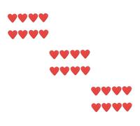 HAPINARY 12pares Heart Shape Nonslip Self-adhesive Shoe Grip Cushion Pads for High Heels and Leather Shoes