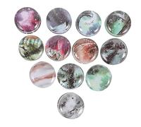 HAPINARY 12piezas Tarros Vacíos Para Velas Recipientes Metálicos Para Té Cajas De Hojalata Redondas Tapa Metálica Incluida