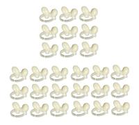 HAPINARY 150piezas Anillo De Muestra De Esmalte Para Uñas Soporte De Exhibición Para Arte De Uñas Para Práctica y Diseño De Manicura Blanco