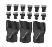 HAPINARY 15piezas Boquilla Reutilizable Para Secador De Pelo Peines Difusores Peine Para Secador Suave Rápido