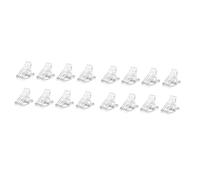 HAPINARY 16piezas Clips Transparentes Para Uñas Fijación De Gel Para Extensiones Herramienta De Manicura Profesional Para Salones y Uso Personal