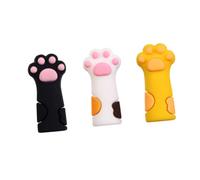 HAPINARY 18piezas Fundas De Silicona Para y Tijeras De Manicura Protección Para Herramientas De Uñas Diseño De Patita De Gato Reutilizables y Resistentes
