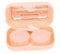 HAPINARY 1juego Estuche De Lentes De con Espejo Caja De y Ligera para Almacenamiento De Lentillas Material y Resistente Al Agua para y