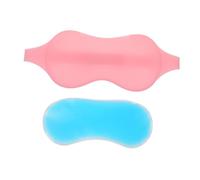 HAPINARY 1juego Máscara De Ojos De Gel Frío y Caliente Compresa Reutilizable Para De Ocular Cubierta Para Dormir Casa o Silicona Suave