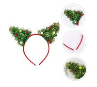 HAPINARY 1pieza Diadema Navideña Creativa Forma De Árbol De Navidad Accesorio Festivo Divertido Para Fiestas De Navidad Para Cosplay y Celebraciones Material Duradero y Atractivo Para