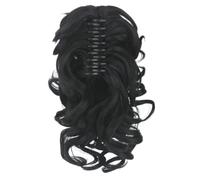 HAPINARY 1pieza Extensión De Coleta Sintética Clip De Para Mujer Postizo De Cabello Rizado Color