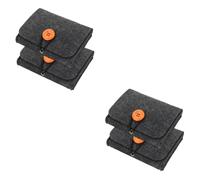 HAPINARY 2 Juegos De Bolsas De Almacenamiento para Esmaltes De Uñas Y Perfumes (2 Unidades)