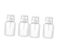 HAPINARY 2 Juegos De Botellas De Quitaesmalte De Uñas De 200 Ml Dispensadores De Plástico Con Y Cierre Para Almacenar Líquidos (2 Unidades)