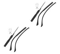 HAPINARY 2 Pares De Soportes Para Patas De Gafas, Piezas Para Gafas, Brazos De Repuesto, Brazos De Repuesto Para Gafas De Sol, Kit De Reparación De Patas Para Gafas, Brazos Para Gafas,