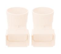 HAPINARY 2 Piezas Adaptador de Bajante para Canalón y Conector de Drenaje Plástico Resistente para Canaletas, Desviador de Bajante Exterior para Sistemas Residenciales