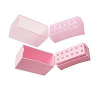 HAPINARY 2 Piezas Caja De Almacenamiento Para Brocas De Uñas Unidades Decorativa Para Cabezales De Pulido De Uñas Organizador Para Salón De Contenedor De Brocas Para