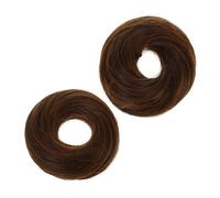 HAPINARY 2 Piezas De Anillo Para Peluca Con Cabeza De Bola, Soporte Para Hacer Moños, De Caballo, Moño, Peluca, Cuerda Para El Cabello, Postizo, Gomas Para El Cabello, Anillo Para Peluca,