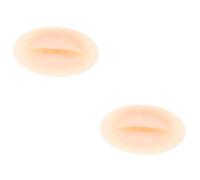 HAPINARY 2 Piezas De Modelo De Piel De Labios 3D, Modelo De Del Cuerpo De Silicona Suave, Modelo De Boca De Silicona, Labios De Práctica Estética, Modelo De Silicona, Cuerpo,