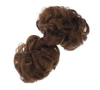 HAPINARY 2 Piezas Diadema para Peluca de Moño Extensión de Moño para Mujer Postizo para Fiesta o Uso Diario Material Suave y Duradero