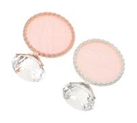 HAPINARY 2 Piezas Expositor de Arte de Uñas Soportes para Uñas de Presión Tablero de Exhibición para Exhibir Muestras Interiores