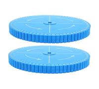 HAPINARY 2 Piezas Kumihimo Disk Braiding Wheel Friendship Bracelet Making Board DIY Crafting Tool For Even Tension And Neat Knots