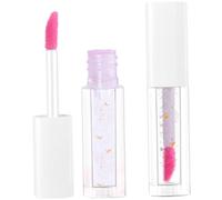 HAPINARY 2 Piezas Lápiz Labial Brillo De Labios Para Mujer Kit De Labios Piel Tubos De Brillo De Labios Vacíos Pomada Para Labios Pomada De Labios Transparente Aceite Mineral