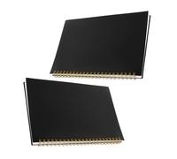 HAPINARY 2 Piezas Libros Cuaderno de Contabilidad Horizontal para Pequeñas Empresas Planificador Financiero con Páginas Registro de Ingresos y Gastos para Gestión de Inventarios