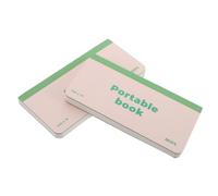 HAPINARY 2 Piezas organizador personal cuaderno portatil cuadernos planificadores Notepad de planificación de la semana Beige