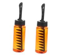 HAPINARY 2 Piezas peine de gel peluca hombre rociar hair styler gel fijador Gel para peinar Gel para estilizar gel de cera con peine botellas de aceite para el cabello el plastico Brown