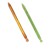 HAPINARY 2 Piezas Reflexology Stick Tool Facial Acupuncture Bar Trigger Point Massager Deep Tissue Massage For Eye Relaxation And Full Body Meridian Care Portable