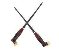 HAPINARY 2 Piezas Soporte Oblicuo para Pluma de Caligrafía de Madera Negra, para Escritura y Dibujo Artístico, Plumas de Inmersión para Caligrafía y Práctica en Oficina y Manualidades