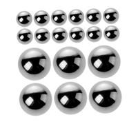 HAPINARY 20 Bolas De Acero Para Mezclar Botellas De Tatuajes, Bolas De Acero Para Mezclar Pinturas, Bolas Para Mezclar Esmaltes De Uñas, Bolas Para Mezclar Manicuras, Bolas Para