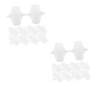 HAPINARY 20 Piezas paño menstrual lavable servilletas sanitarias compresas menstruales de tela calzoncillos absorbentes cuecas menstruales bragas mujer algodon bragas postparto algodon
