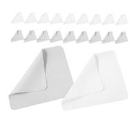 HAPINARY 20 Piezas Paños de Limpieza de Anteojos Suave Reutilizables para Gafas Pantallas y Cámaras Paquete Portátil Multifuncional para Viaje y Uso Diario