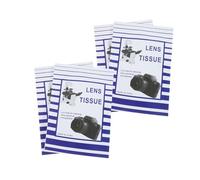 HAPINARY 200 Piezas Papel de Limpieza para Pantallas y Lentes Toallitas Secas Desechables para Gafas Cámaras Microscopios y Ordenadores Suave y Portátil Kit Multifuncional para Limpieza