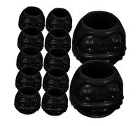 HAPINARY 200 Unidades De Vasos De Para Engrosados, Tapas De Para Tatuar, Soportes De, Suministros Para, Contenedores De Para Tazas De Pigmento, Tapas De, Anillos De, Vasos De