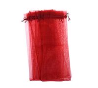 HAPINARY 20piezas Bolsa De Organza Cordón Para Vino Para Bodas y Decoración Unidades