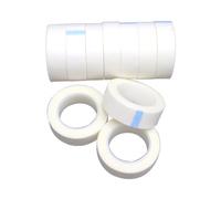 HAPINARY 24piezas Extensiones Pestañas Cinta Aislante Parches Injerto Cinta Adhesiva Suave