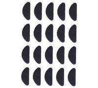 HAPINARY 25pares Almohadillas Gafas Nariz Silicona Antideslizante Para Gafas De Sol