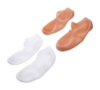 HAPINARY 2pares Calcetines Pies Exfoliante Calcetines Hidratantes Spa Reutilizables