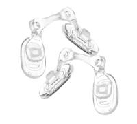 HAPINARY 2piezas Almohadillas Nasales Silicona Para Gafas Correas Puente Gafas Soportes Puente Nasal Piezas Antideslizantes Cámara Aire Enchufable