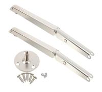 HAPINARY 2piezas Amortiguador de Gas Hidráulico para Bisagras de Soporte de Gabinetes Varilla de Soporte Telescópica Amortiguador de Gas para Puertas de Gabinetes de Cama y Rv