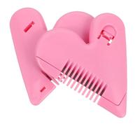 HAPINARY 2piezas Cortador Flequillo Peine Para Peluquería Herramienta Para Cortar El Pelo Suave y Resistente Arañazos Color