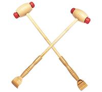 HAPINARY 2piezas De Masaje De Madera Masajeador De Para Aliviar Dolores Ergonómico Para Hogar y Spa