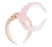 HAPINARY 2piezas Diademas Acolchadas Para Mujer Diademas De Limpieza Facial Cómodas Decorativas