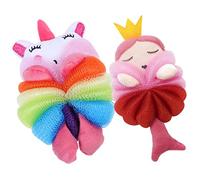 HAPINARY 2piezas Esponja De Baño De Lufa Dibujos Lavar La Ropa Bolas De Baño Cuerpo