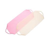 HAPINARY 2piezas Guantes Exfoliantes Para Mujer Toallita y Peine De Baño Estropajo De Ducha Corporal Portátil Exfoliante Coreano Poliéster