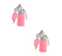 HAPINARY 2piezas Orinal Portátil Para De Emergencia Diseño Ergonómico y De Limpiar Para Coche y Camping Princesa